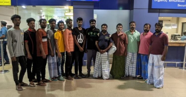 13 Bharat Fishermen Safely Return Home from Sri Lanka