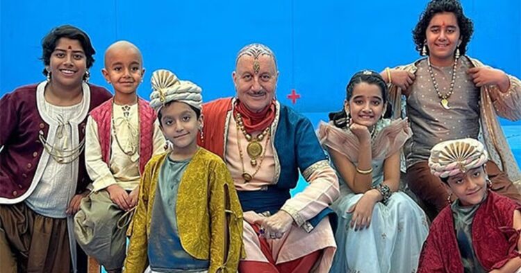 Anupam Kher Finishes Filming 'Chhota Bheem' Live-Action Movie