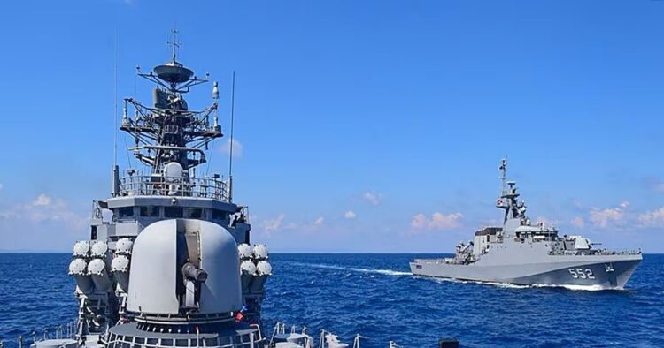 Bharat Navy Monitors Chinese Vessel Approaching Maldives