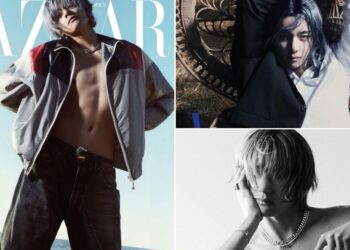 BTS' V Stuns Like an Anime Character on Harper's Bazaar Cover