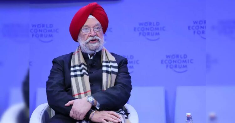 Hardeep Puri Holds Talks with Nigerian Petroleum Officials at Davos