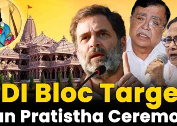 Dolls in a tent’? Bharat Preps for Pran Pratishtha, INDI Bloc Attacks again