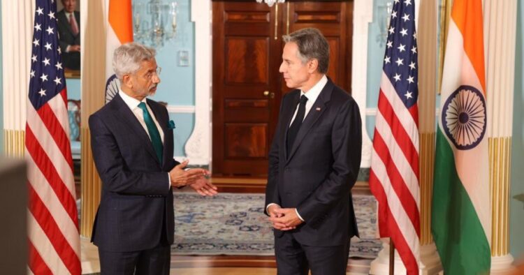 Bharat and US Leaders Jaishankar-Blinken Tackle Maritime Security Amid 'Reckless' Houthi Attacks in Red Sea