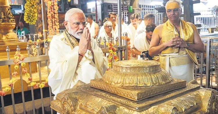 PM Modi's Temple Tour in Tamil Nadu Before Ram Temple's Consecration on Jan 22