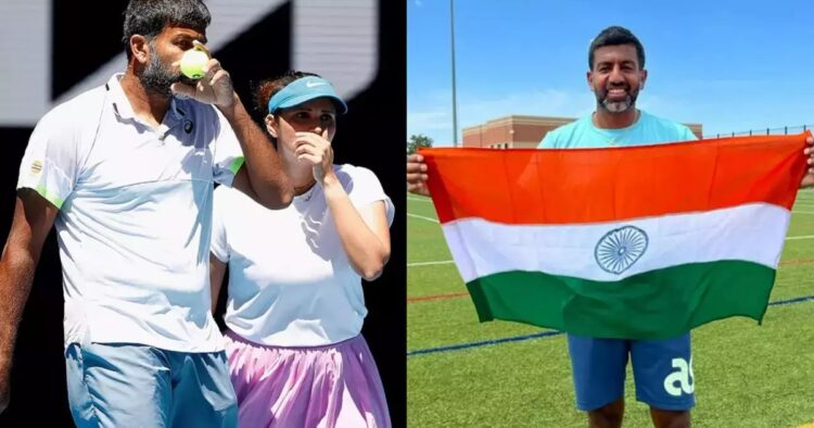 Sania Mirza Cheers as Rohan Bopanna Makes Tennis History