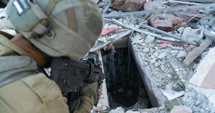 Tunnel with Kids' Weapons Found in Gaza School by Israeli Forces