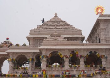 After 496 years, Lord Sri Ram is coming back to his home, a journey that goes beyond time and is meaningful to millions. Let's see how the palace is preparing to welcome our beloved Lord Sri Ram. (Shri Ram Janmbhoomi Teerth Kshetra @ShriRamTeerth)