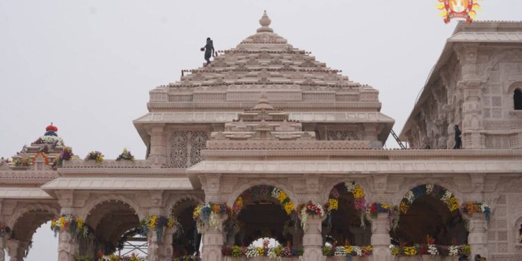 After 496 years, Lord Sri Ram is coming back to his home, a journey that goes beyond time and is meaningful to millions. Let's see how the palace is preparing to welcome our beloved Lord Sri Ram. (Shri Ram Janmbhoomi Teerth Kshetra @ShriRamTeerth)