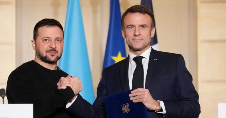 Amid the ongoing war with Russia, Ukrainian President Volodymyr Zelenskyy signed a new long-term security pact with France, hours after securing a similar deal and aid from Germany, Al Jazeera reported on Saturday.