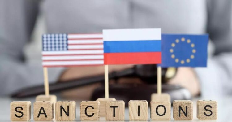 The United States announced a fresh wave of more than 500 sanctions against Russia on Friday.