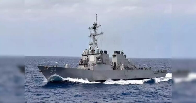 The United States Military said, ‘American forces shot down three attack drones near commercial ships in the Red Sea Friday and destroyed seven anti-ship cruise missiles positioned on land’.