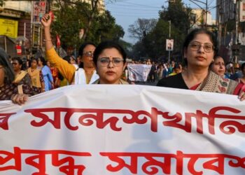 The National Commission for Scheduled Tribes (NCST) confirmed, ‘TMC leader Sheikh Shahjahan and his associates, accused of land grab and sexual assault under coercion in Sandeshkhali, West Bengal, will forcibly take MNREGA wages from poor tribal families and torture them for voting against the party’.