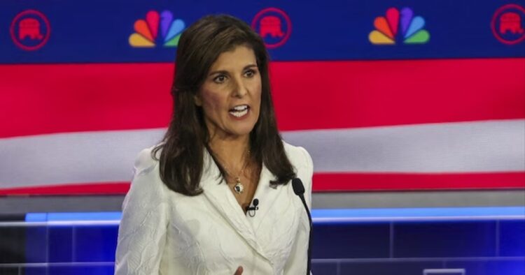 Aspiring Republican presidential candidate Nikki Haley said on a good note that Bharat wants to be a partner with the United States but they don't want Americans to lead.