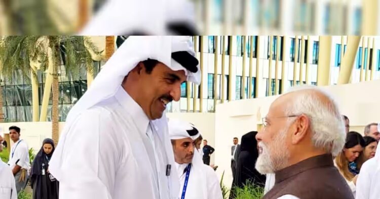 The next visit of Prime Minister Narendra Modi is to Qatar following the release of eight former Bharatiya citizens who were detained in the Gulf country.