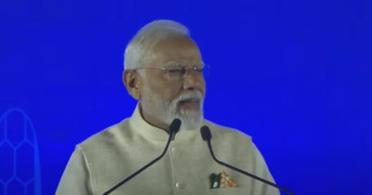 At a mega gathering of the Bharatiya diaspora at the Sheikh Zayed Stadium in Abu Dhabi, Prime Minister Narendra Modi lauded the deep-rooted friendship between Bharat and the UAE.