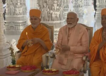 rime Minister Narendra Modi inaugurated the BAPS Hindu temple in Abu Dhabi as he invoked 'Maa Bharti' and said he has dedicated every second of his life to the nation.