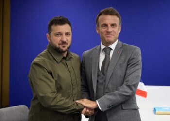 French President Emmanuel Macron and Ukrainian leader Volodymyr Zelensky are likely ready to sign a bilateral security agreement at the Elysee Palace on Friday, according to the French presidency.