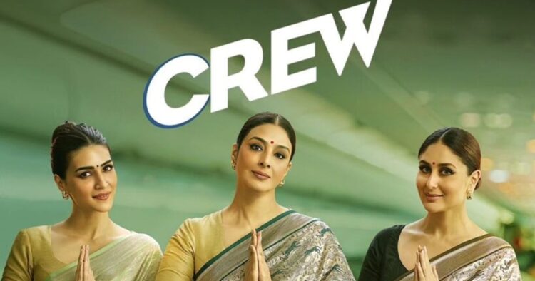 Crew Movie First Look Posters: Kareena Kapoor, Tabu, Kriti Sanon Set to Steal the Show with High-Stakes Heist