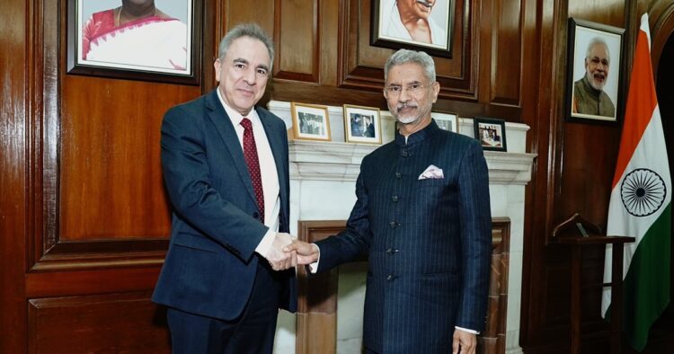 EAM S Jaishankar and Greek PM Kyriakos Mitsotakis Confer in Delhi: Strengthening Bharat-Greece Relations"