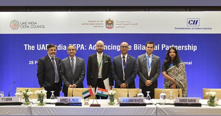 Boosting UAE-Bharat Economic Ties: CEPA Council & CII Host Roundtable for Chennai Exporters