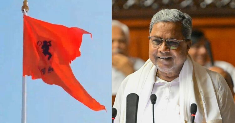 Controversy Erupts as Karnataka Police Removes 108-ft Hanuman Flag; CM Siddaramaiah Opposes Saffron Hoisting