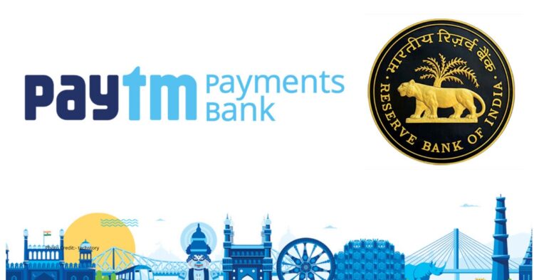 RBI Considers Cancelling Paytm Bank License