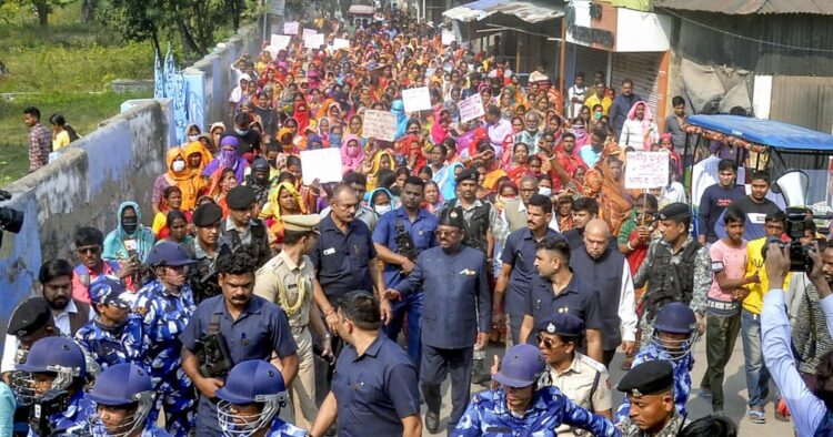 National Commission for Scheduled Castes Assessing Situation in Violence-Affected Sandeshkhali