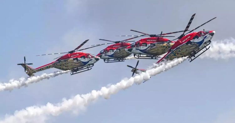 Sarang Helicopter Display Team Primed for Spectacular Showcase at Singapore Airshow 2024