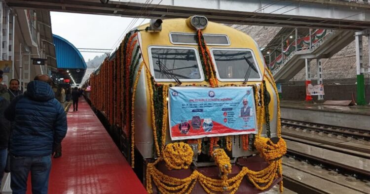 PM Modi Inaugurates 48km Stretch of Udhampur-Srinagar-Baramulla Rail Link