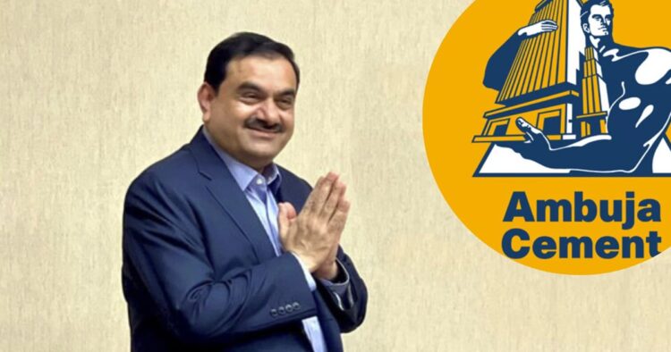 Adani Family Boosts Ambuja Cements with ₹6,661 Crore Investment, Increases Ownership Stake