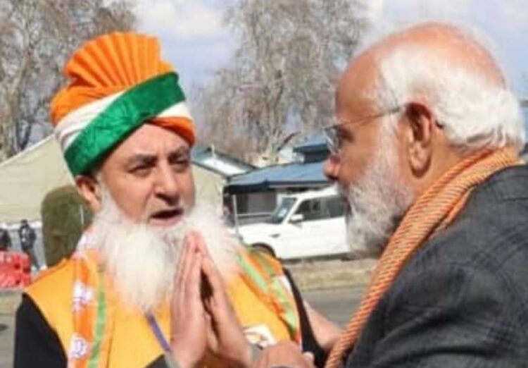 From Unlikely Allies to Partners in Progress: PM Modi and Kashmiri 'Azad' Forge Path to Peace and Prosperity