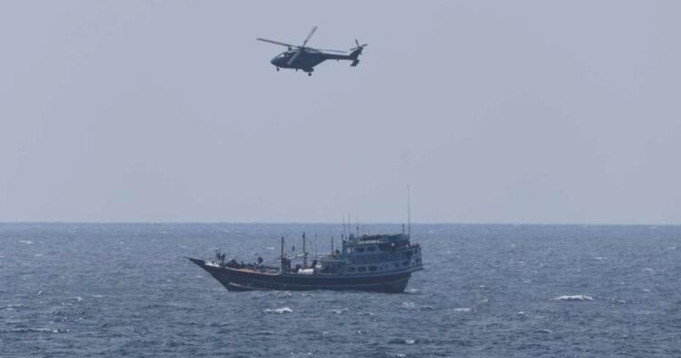 Indian Navy Foils Pirate Attack, Saving Lives in Arabian Sea: Swift Rescue Operation in Motion