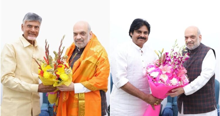 Bharatiya Janata Party (BJP) Forms Alliance with TDP and JSP in Andhra Pradesh, Set to Contest 6 Lok Sabha Seats and 10 Assembly Seats