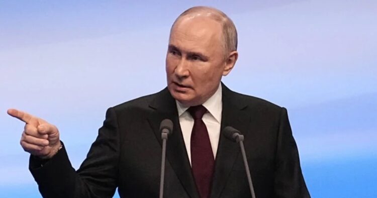 Russian President Vladimir Putin on Monday said that a direct conflict between Russia and the US-led NATO military alliance would mean the planet was one step away from World War 3.