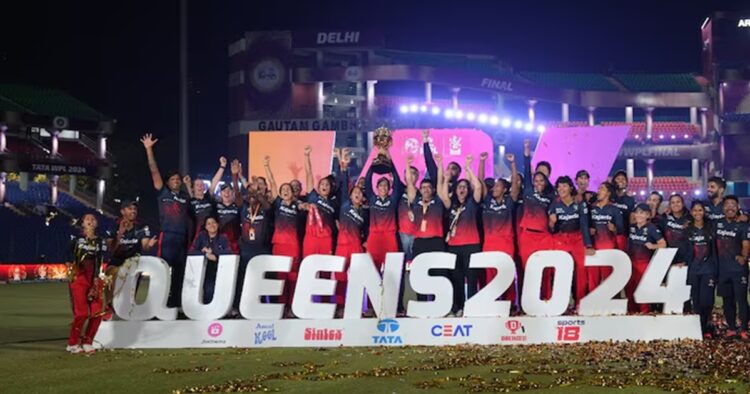 Royal Challengers Bangalore won the Women's Premier League trophy on Sunday