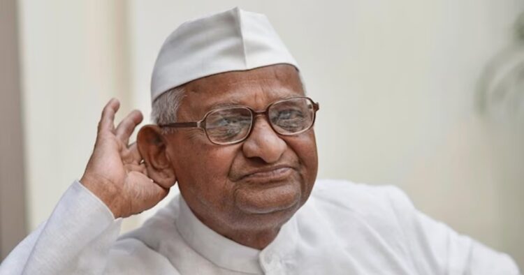 On Friday, Social activist Anna Hazare expressed his resentment over Arvind Kejriwal making liquor policies and stated that the arrest of the Delhi Chief Minister is because of his own deeds. 