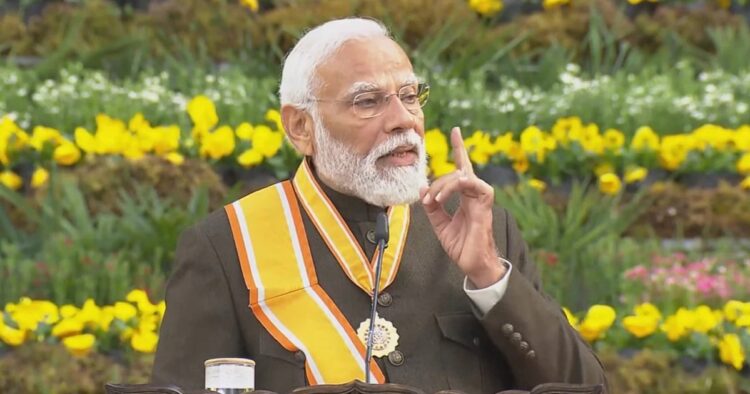 On Friday, Prime Minister Narendra Modi made history as he became the first foreign Head of Government to be presented with Bhutan’s highest civilian honour, the Order of the Druk Gyalpo.