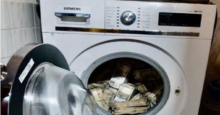 On Tuesday, the Enforcement Directorate seized Rs 2.54 crore in unexplained cash, some of which was found concealed in a washing machine, following searches conducted in multiple cities connected to a case of suspected violation of foreign exchange regulations.