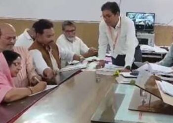 On Wednesday, the suspense over Moradabad Samajwadi Party candidature was ended as ST Hasan's nomination was cancelled by the authority, while Ruchi Veera was given a new form.
