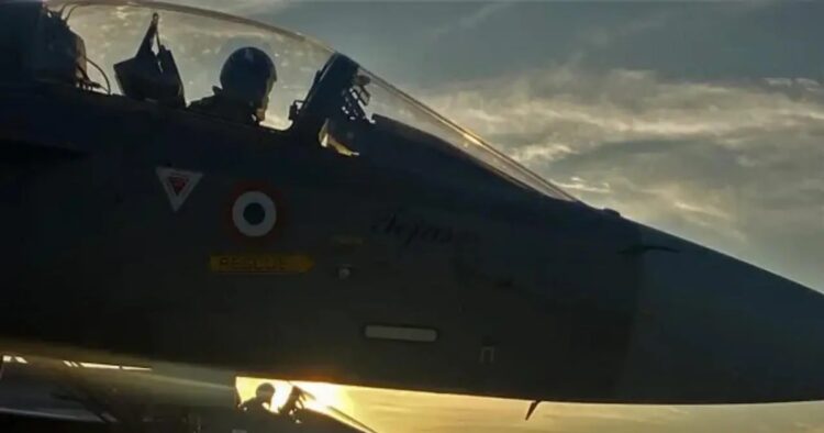 The first production series fighter of LCA Tejas Mark-1A, a highly anticipated advanced variant of the LCA Mk-1 already inducted by the Indian Air Force (IAF), completed its maiden flight on Thursday in Bengaluru.