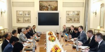  External Affairs Minister S Jaishankar held a bilateral meeting with his Ukrainian counterpart, Dmytro Kuleba, on Friday, and discussed the bilateral relationship between the two countries.