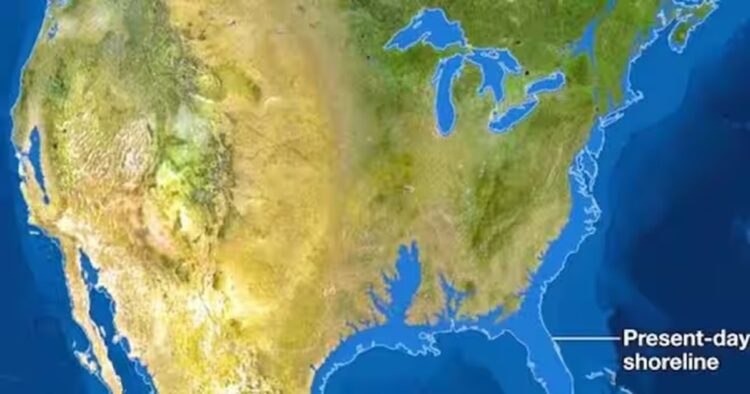 Earlier this March Astrophysicist Neil DeGrasse Tyson posted a picture of a U.S. map that shows Florida and America's East and Gulf Coasts underwater on X, formerly known as Twitter.