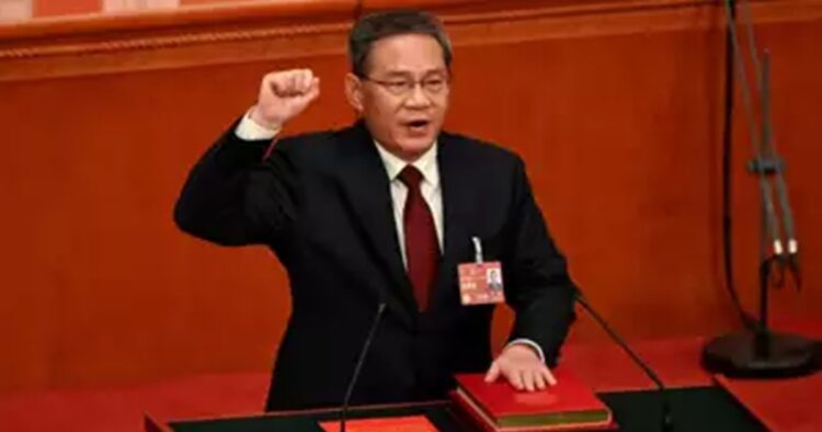 ‘Premier Li Qiang will not hold a news conference at the end of the National People’s Congress (NPC), a break from an over 30-year-old tradition that closes one of the few windows on government policymaking’ said China on Monday.