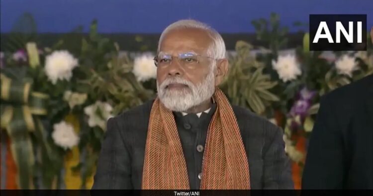 Prime Minister Narendra Modi is in Srinagar, Jammu & Kashmir to unveil development projects worth more than ₹ 6,400 crore and address a public meeting.