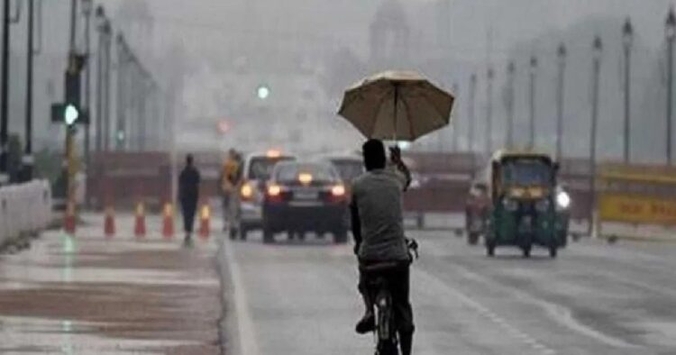 Delhi-NCR: Light Rainfall Today, IMD Forecasts More Showers Ahead