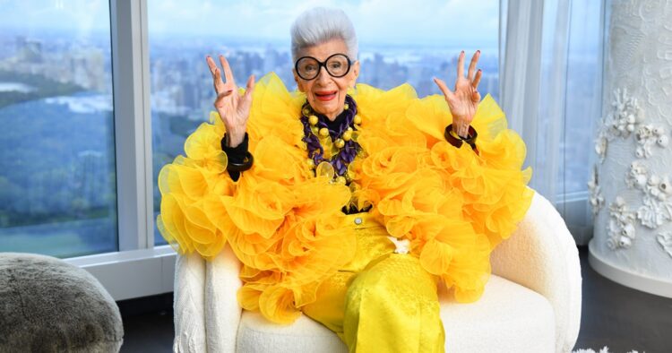 Iris Apfel, Iconic Fashion Designer with Eclectic Style, Passes Away at 102