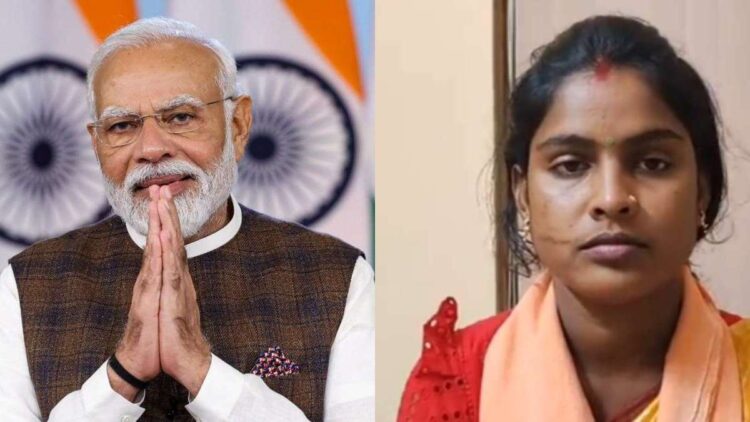 Prime Minister Narendra Modi Meets BJP Candidate Rekha Patra, Acknowledges Her Strength Amid Sandeshkhali Turmoil