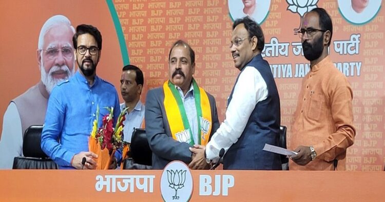 Former Indian Air Force Chief Rakesh Singh Bhadauria Joins BJP, Praises Government's Bold Actions