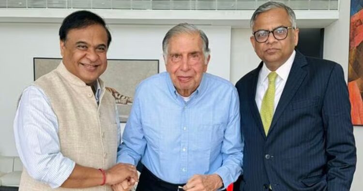 Ratan Tata: Assam's Semiconductor Manufacturing to Catapult State onto Global Stage