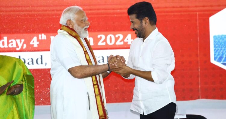 Telangana CM Revanth Reddy Extends Brotherhood to PM Modi, Seeks State's Development Support